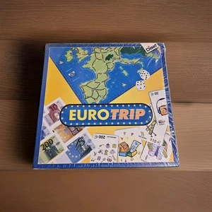 EUROTRIP ~ Raro gioco da tavolo vintage 1998 nuovo con scatola viaggi cultura europea lingua - Foto 1 di 14