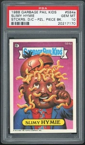 Garbage Pail Kids 15th Series #584a Slimy Hymie PSA 10 GEM MINT Os15 Die-Cut - Picture 1 of 2