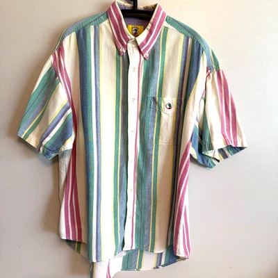 Duck Head Men's Button Up Short Sleeve Casual Shirt Size XL Career Staple - Image 1 of 4