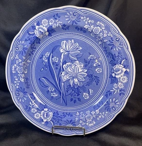 Vintage Spode Blue Room Collection Porzellan BOTANISCHES ABENDESSEN 10,5" England - Bild 1 von 19