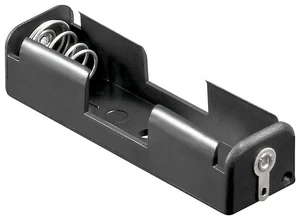 3x 1x AA (Mignon) Batteriehalter; Lötfahne (U); Anschluss, Typ; Lötfahne (U) - Bild 1 von 2