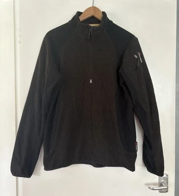 Berghaus Polartec Negro Vellón Cremallera Cuello Reino Unido 16 Foto 1 de 4