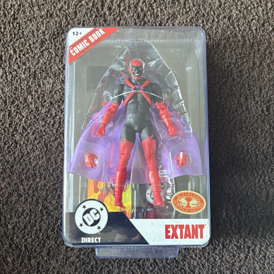 Figura de acción McFarlane DC Multiverse Zero Hour Extant Red Platinum Edition Foto 1 de 1