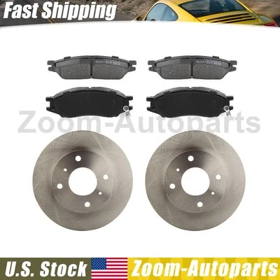 Kit de rotores de freno de disco delanteros + pastillas de freno para Renault Scala 2011 2012 2013 Foto 1 de 4