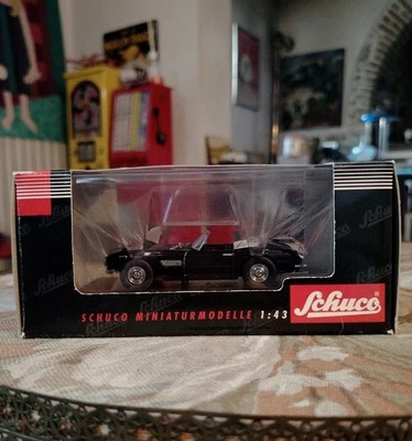 SCHUCO 1:43 - BMW 507 - Modellino Auto Metallo Nero - #56#  - Immagine 1 di 4