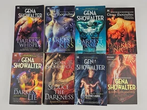 Lot of 8 Gena Showalter Paperback Books (5) Lord of the Underworld + (3) Other - Picture 1 of 6