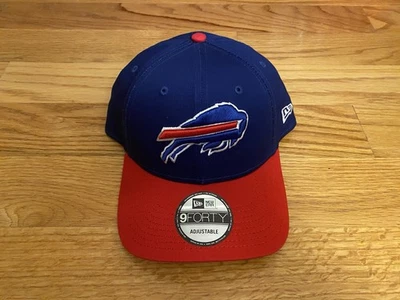 NUEVO Buffalo Bills New Era 9FORTY Sombrero Ajustable Dos Tonos Rojo Azul Talla Única Foto 1 de 3