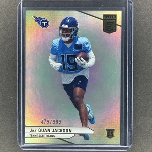 Panini Donruss Elite 2024 Jha'Quan Jackson #168 novato/999 Tennessee Titans radiocontrol - Imagen 1 de 3