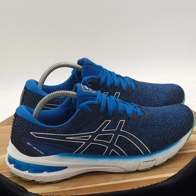 ASICS GT-2000 10 Mens 9 Lake Blue Drive/White Running Shoes Stability Sneakers - Image 1 of 4