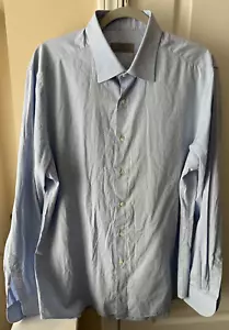 Canali Oberhemd Herren Größe 17,5 44 Langarm Button Down Italien Freizeit - Bild 1 von 7