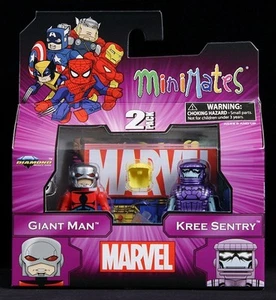 2012 figuras de acción Marvel Minimates Wave 44 Giant Man & Kree Sentry sin usar en paquete - Imagen 1 de 1