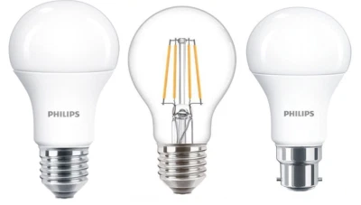 Philips CorePro A60/GLS, 40w, 60w, 75w, 100w, Warm/Cool White, E27/B22, Bulbs - Image 1 of 4