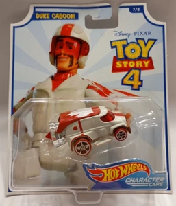 HOT WHEELS DISNEY PIXAR TOY STORY 4 DUKE CABOOM 7/8 CHARACTER CARS GCY59 - Bild 1 von 2