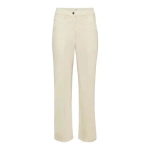 Pantalones de trabajo Wilfred Free Aritzia Archer cintura alta yugo en V para mujer 10 - Imagen 1 de 11