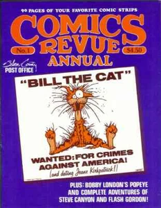 COMICS REVUE ANNUAL #1 (1987) - magazine of comic strips, VF+ - Picture 1 of 10