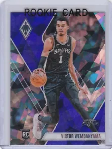 VICTOR WEMBANYAMA ROOKIE CARD $$ ICE PRIZM 2023 San Antonio Spurs VARIAZIONE RC! - Foto 1 di 2
