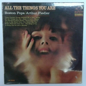 All The Things You Are by Boston Pops / Arthur Fiedler 1966 Vinyl LP New, Sealed - Foto 1 di 2