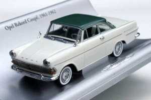 Opel Rekord P2 Coupé Bj. 1960-1963, Chamonix-Weiß, Schuco-Modell Im CON 1:43 - Imagen 1 de 7