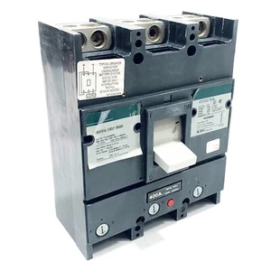 Disyuntor de 3 polos TJJ436400X2 General Electric 600 Ac, 500 Vdc, 400 Amp - Imagen 1 de 6
