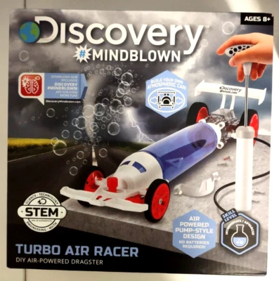 DISCOVERY TURBO AIR RACER DIY AIR-POWERED DRAGSTER KIT - Image 1 of 2