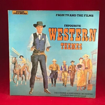 CINEMA SOUND STAGE ORCHESTRA Favourite TV Film Western Themes 1971 UK Vinyl LP C - Image 1 of 3