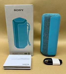 Sony SRS-XE200/LC Portable Wireless Bluetooth Speaker With Wide Sound Blue - Picture 1 of 6