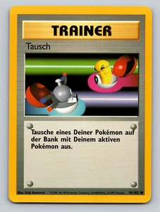 Switch (Tausch) German Pokemon Card Base Set 95/102 1999 - NM Near Mint - Picture 1 of 2