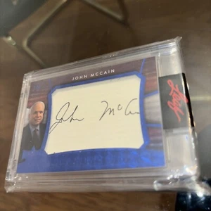 John McCain Decision 2020 Deceased Cut Signature Autograph Auto - Picture 1 of 2