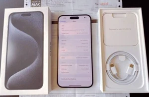 Apple iPhone 15 Pro 1TB Natural Titanium 5G | Standard SIM + Esim - Zdjęcie 1 z 3