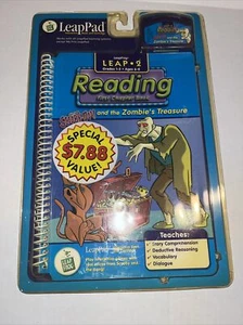 LeapFrog LeapPad Leap 2 Lettura Primo Capitolo Libro Scooby Doo Il tesoro degli zombie - Foto 1 di 2