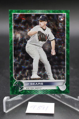 2022 Topps Update Series - JP Sears #US210 Green Foil /499 (RC) - Image 1 of 2