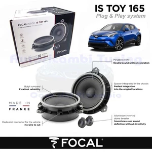 Casse Altoparlanti Anteriori FOCAL plug e play IS TOY 165 per TOYOTA CHR  I - II - Imagen 1 de 8