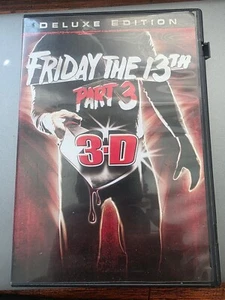 🔥 Rare Friday the 13th - Part 3 (DVD, 2009, Deluxe Edition) includes 3D glasses - Imagen 1 de 3