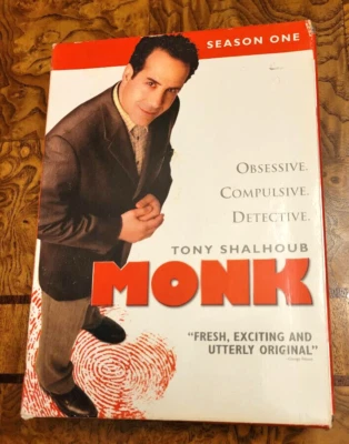MONK - SEASON 1 BOX SET OF 4 DISCS - STARRING TONY SHALHOUB - Image 1 of 4