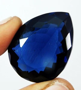 AAA+ Large Blue Tanzanite 65.05 Ct. Pear Cut Facet Loose Gemstone Gift for Women - Picture 1 of 7