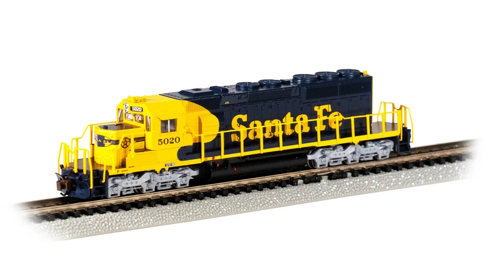 Bachmann 67074 N Scale Santa Fe EMD SD40-2 Diesel Locomotive #5020 - Image 1 of 1