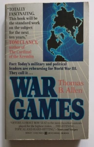War Games by Thomas B. Allen 1989 Conflict Simulations - Imagen 1 de 2