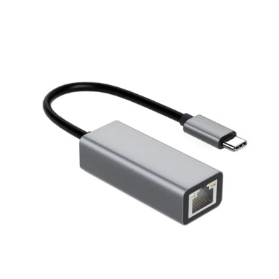 Adattatore da USB C a Ethernet tipo C a RJ45 adattatore di rete 100 Mbit presa LAN KG - Immagine 1 di 4