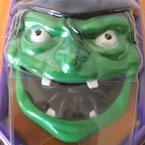 Halloween grüne Hexe gruselige Türklingel gruselige Stimme Soundeffekte leuchtende Augen   - Bild 1 von 8