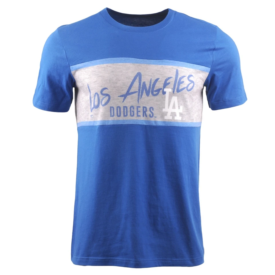 Camiseta de los Dodgers de Los Ángeles MLB Forever Collectibles con panel de marca de palabras ENVÍO GRATUITO Foto 1 de 1