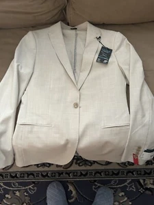 Men’s Sports Jacket , 36 Regular , Tan , Slim Fit , Color Tan - Picture 1 of 5