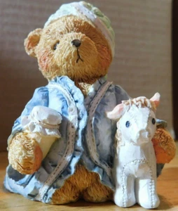 Enesco~Cherished Teddies~Edward "My Gift Is Caring" - Picture 1 of 12