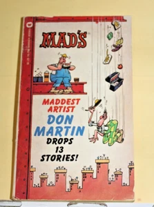 Mad's Maddest Artist by Don Martin -Warner Books Paperback - Picture 1 of 2