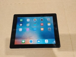 Good Condition Apple iPad 2nd Generation Black 9.7in 16GB Wifi + 3G Tested Works - Picture 1 of 7