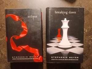 * 1ST PRINTS * Eclipse 2007 & Breaking Dawn 2008 First Edition Stephanie Meyer - Picture 1 of 16