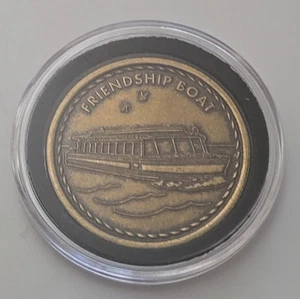 2025 Disney Transport WDW Disney Freundschaftsboot Metallmedaillon 1,5" Münze - Bild 1 von 2