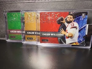 💥🏈3 - Caleb Williams 2023 Wild Card QB1 On The Clock #/# Football Bears USC🏈💥 - Bild 1 von 5