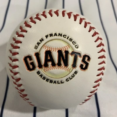 San Francisco Giants Baseball Club Logo White Fotoball Souvenir Baseball Ball - Image 1 of 4