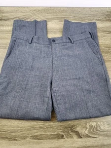 Van Heusen Traveler Slim Fit Chino Hose Herren 34x29 blau Flatfront Polyester - Bild 1 von 7