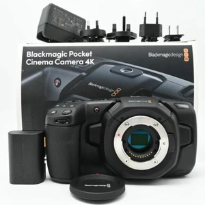 Blackmagic Design Pocket Cinema Camera 4K Micro Four Thirds Mount 4K From Japan - Picture 1 of 6
